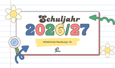 Willkommen im Schuljahr 2026/27